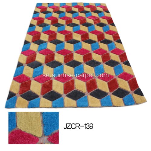 Microfiber Machine Carpet With Design